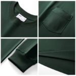 02C-240G Long-sleeved T-shirt with pockets