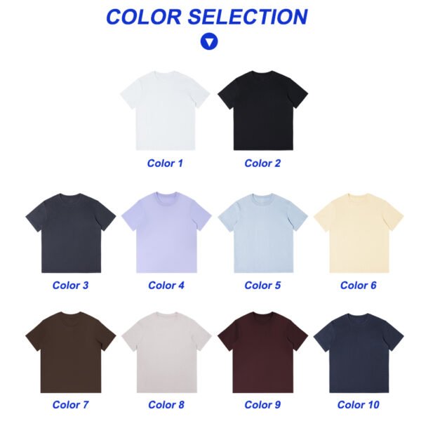 11D-230G Slightly drop-shoulder T-shirt