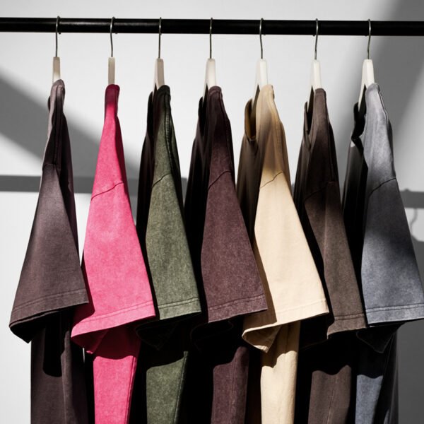 21T-230G Vintage washed cotton short sleeve T-shirt