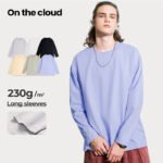 16M-230G Regular long-sleeved shirt made of ice-feel cotton