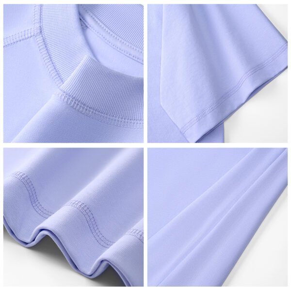 67C-230G of ice-feel cotton (solid color raglan, plain version)