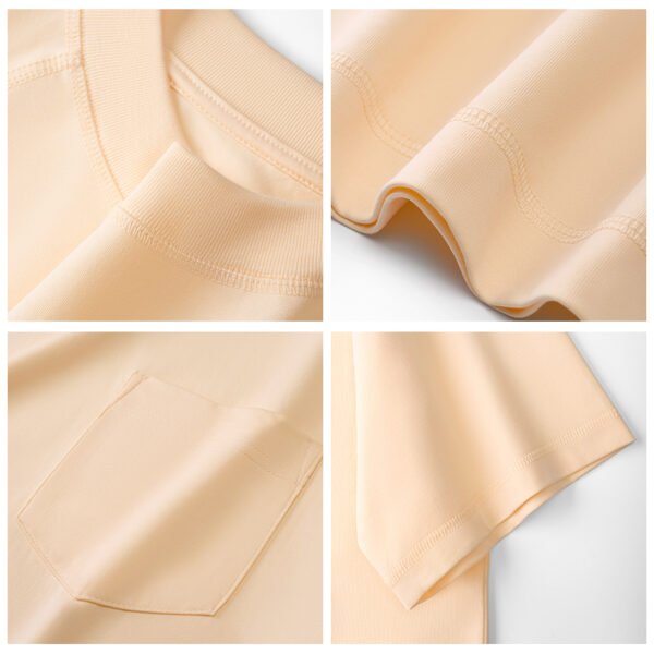 68C-230 grams of ice-feel cotton (solid color raglan with a pocket)