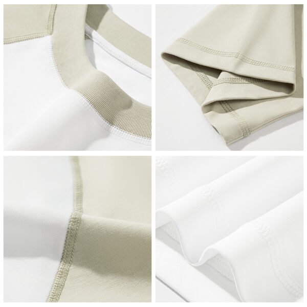 75Z-300G Long-Staple Cotton (raglan contrast short-sleeved plain version)