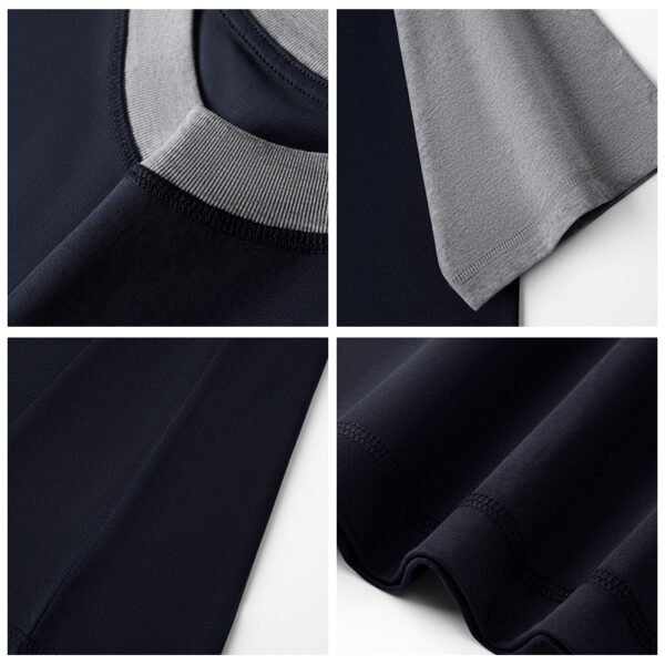 77Z-230G of ice-feel cotton (contrasting color raglan)