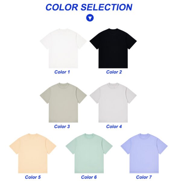 57M-230G of ice-feel cotton (plain half-sleeved version)