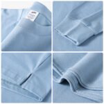 05C-230G Long-sleeved T-shirt with ribbed cuffs