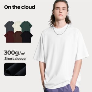 66C-300G Long-staple cotton (raglan short-sleeved solid color plain version)