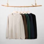 02C-240G Long-sleeved T-shirt with pockets