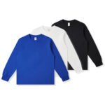 05C-230G Long-sleeved T-shirt with ribbed cuffs