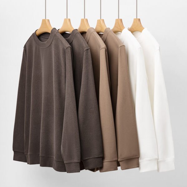 19T-280G Cationic twill fleece-lined sweatshirt