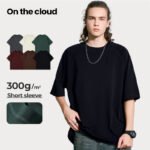 66C-300G Long-staple cotton (raglan short-sleeved solid color plain version)