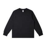 05C-230G Long-sleeved T-shirt with ribbed cuffs