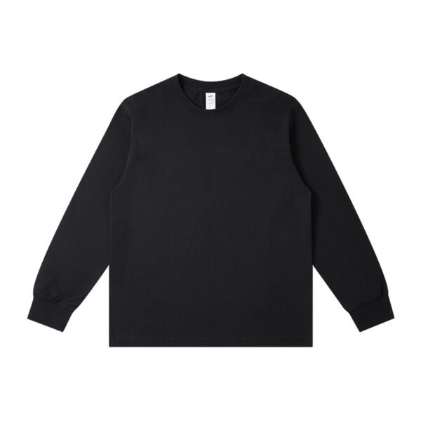 05C-230G Long-sleeved T-shirt with ribbed cuffs