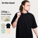 59M-230G of ice-feel cotton (half sleeves with a pocket)