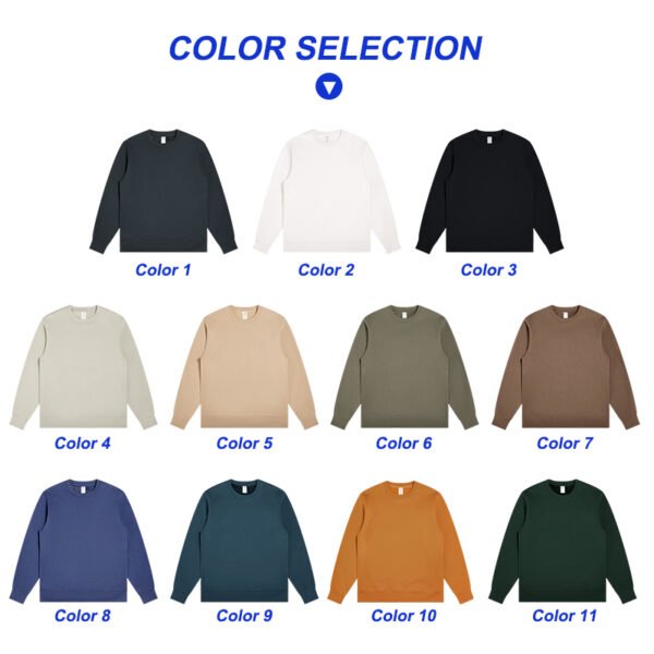 28W-400G Crew-neck hoodie with fleece