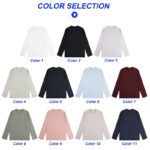 04C-230G Heavyweight pure cotton base layer shirt