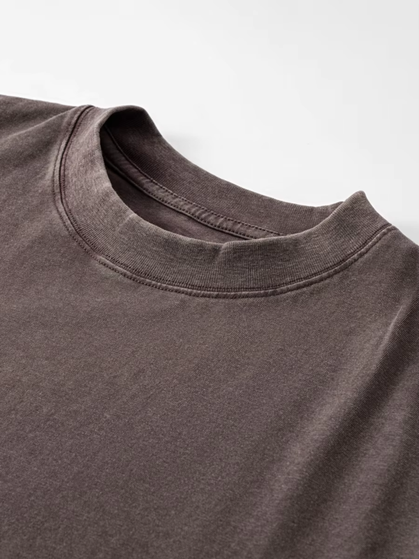 21T-230G Vintage washed cotton short sleeve T-shirt