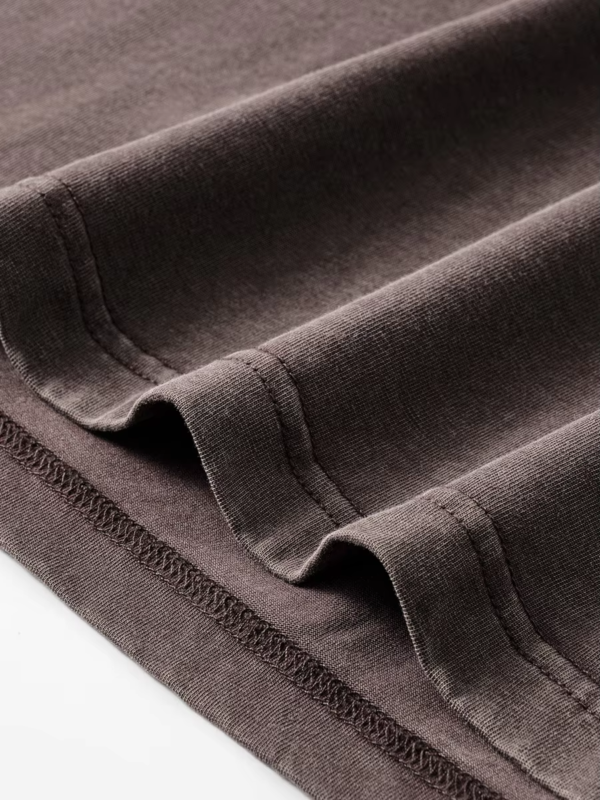 21T-230G Vintage washed cotton short sleeve T-shirt