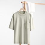 59M-230G of ice-feel cotton (half sleeves with a pocket)