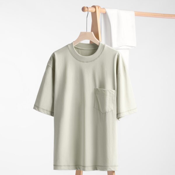 59M-230G of ice-feel cotton (half sleeves with a pocket)