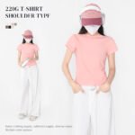 1012T-220g Slim Short Sleeves on the Shoulders