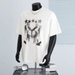 300 g pure cotton trendy brand Watermark process T-shirt