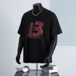 300 g pure cotton trendy brand three dimensional printing process T-shirt