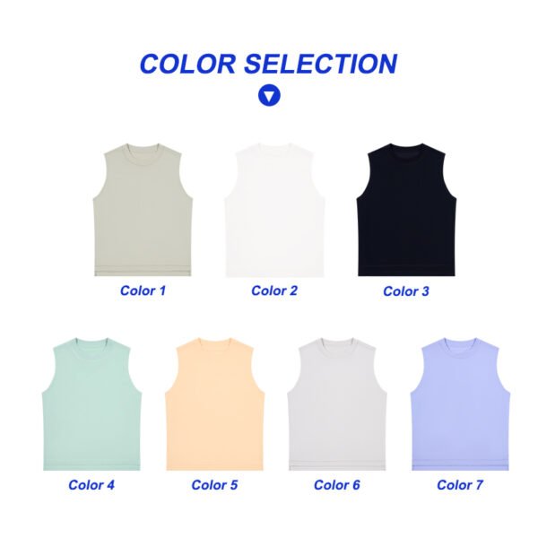 81B-230G of ice-feel cotton (sleeveless vest)