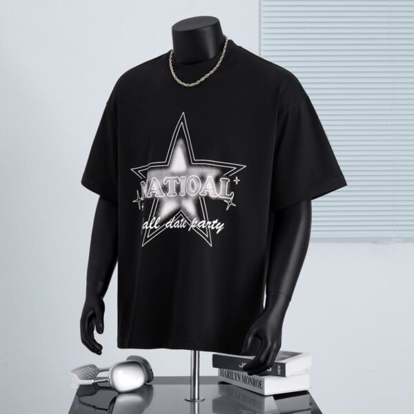 300 g pure cotton trendy brand Watermark process T-shirt