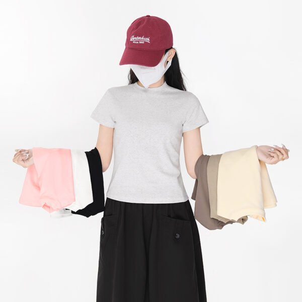 1012T-220g Slim Short Sleeves on the Shoulders