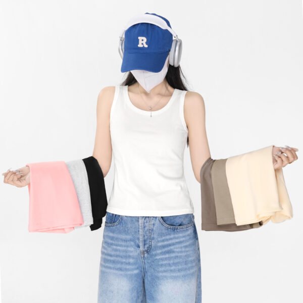 1037T-220g Collarless Vest