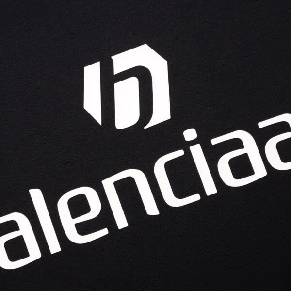 300 g pure cotton trendy brand Stereoscopic glue print T-shirt