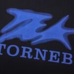 300 g pure cotton trendy brand textured foaming process T-shirt