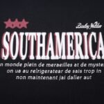 300 g pure cotton trendy brand RUBBER PASTE process T-shirt