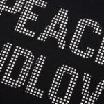 300 g pure cotton trendy brand Stereoscopic glue process T-shirt