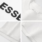 300 g pure cotton trendy brand Stereoscopic glue print T-shirt