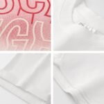 300 g pure cotton trendy brand foaming printing process T-shirt