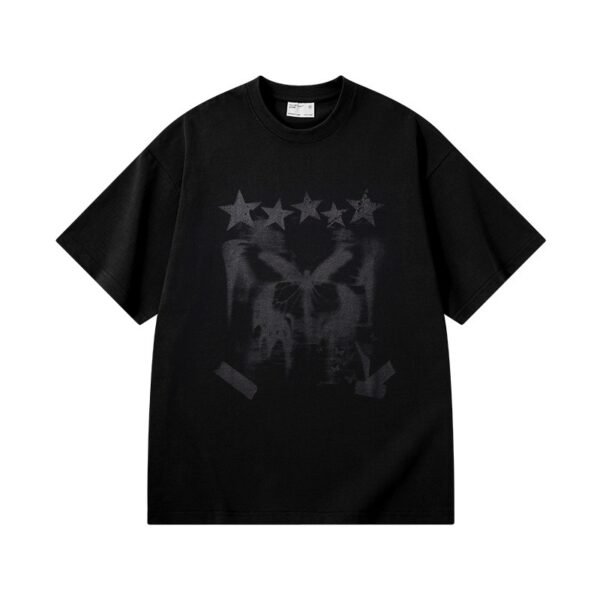 300 g pure cotton trendy brand Watermark process T-shirt