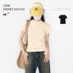 1012T-220g Slim Short Sleeves on the Shoulders