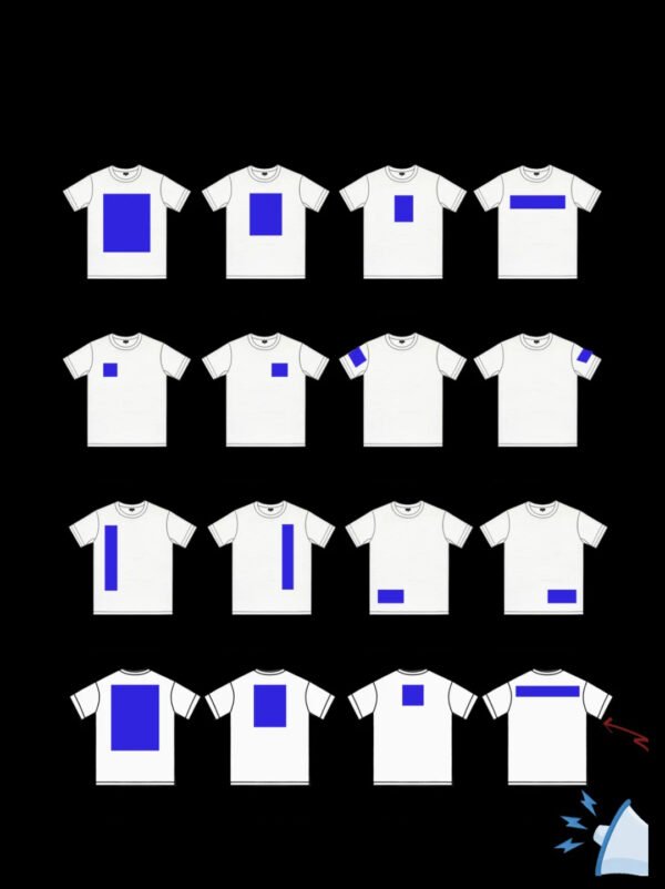 300 g pure cotton trendy brand foaming printing process T-shirt