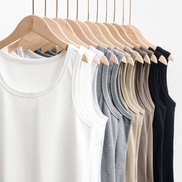 1037T-220g Collarless Vest