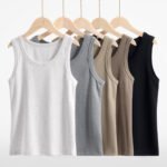 1037T-220g Collarless Vest